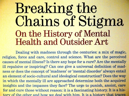 Intro to 'breaking the chains of stigma'